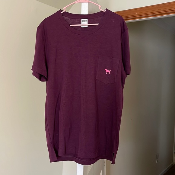 PINK Victoria's Secret Tops - Pink tee sz L new without tags